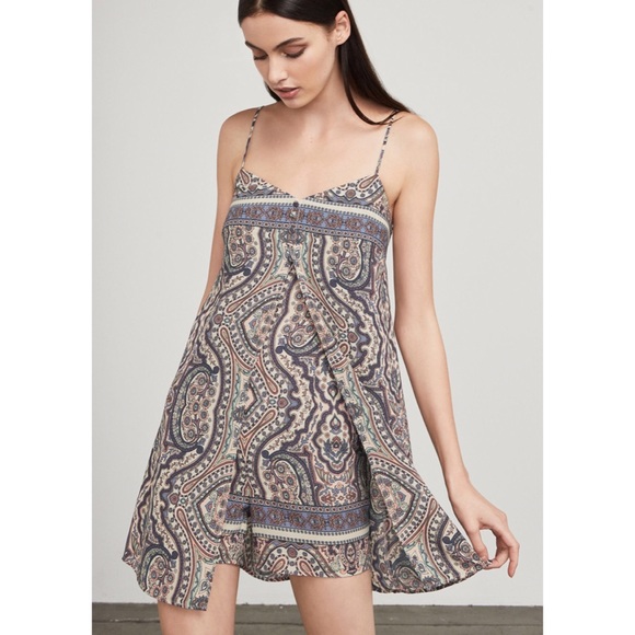 BCBGMaxAzria Pants - BCBG Helene Vintage Brocade Romper